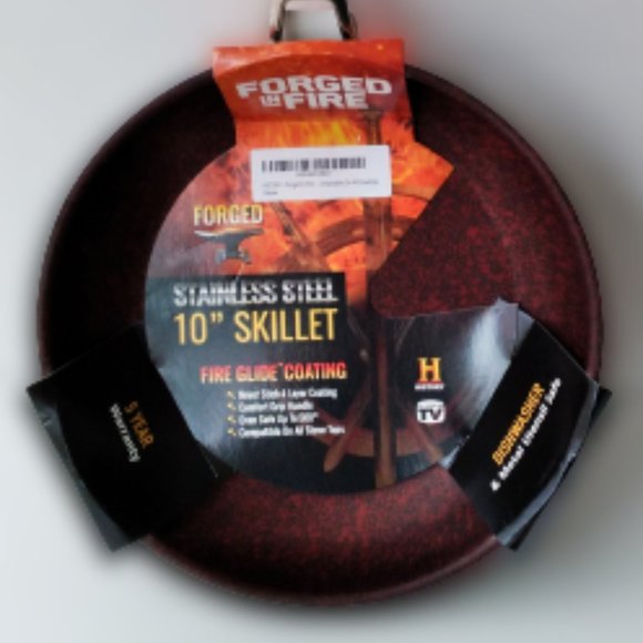 NEW - History Forged In Fire 10" Frying Pan - Picture 5 of 5